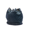 Secondhand Chanel Small Crumpled Calfskin Coco Pleats Drawstring Bucket Bag