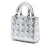 Secondhand Dior Small Metallic Lambskin Cannage My ABCDior Lady Dior