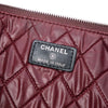 Chanel Large Quilted Lambskin O Case Clutch Secondhand