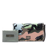 Valentino Canvas and Nappa Camouflage Rockstud Wristlet Clutch Secondhand