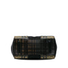 Secondhand Prada Tartan Saffiano Trimmed Tessuto Satchel