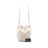 Chanel Small Tweed Deauville Drawstring Bucket Bag Secondhand