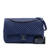 Chanel Large Lambskin CC Crossing Flap Secondhand