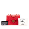 Chanel Mini Square Classic Lambskin Single Flap Secondhand