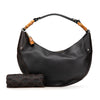 Gucci Pebbled Calfskin Bamboo Ring Hobo Secondhand