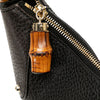 Gucci Pebbled Calfskin Bamboo Ring Hobo Secondhand