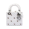 Dior Mini Embroidered Calfskin Lady Dior Secondhand
