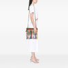 LOEWE Multicolor Leather Fringe T Pouch Crossbody Secondhand