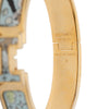 Hermès Narrow Enamel Dans Les Nuages Clic H Bracelet PM Secondhand