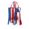 Secondhand Balenciaga XS Lambskin Fringe Bazar Shopper Satchel