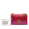 Secondhand Gucci Medium Bicolor Leather Padlock Shoulder Bag