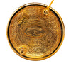 Secondhand Chanel Gold Plated CC Brooch