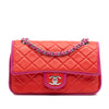 Chanel Medium Classic Bicolor Lambskin Double Flap Secondhand