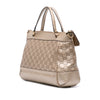 Secondhand Gucci Metallic Guccissima Mayfair Satchel
