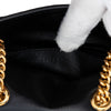 Fendi Nano Zucca Embossed Leather Baguette Chain Bag Secondhand