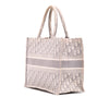 Dior Medium Oblique Embroidered Canvas Book Tote Secondhand