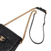 Chanel Mini CC Quilted Calfskin Round Moon Messenger Flap Secondhand