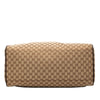 Gucci GG Canvas Web Travel Bag Secondhand