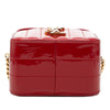 Saint Laurent Matelasse Patent Monogram Vicky Vanity Bag Secondhand