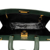 Ferragamo Suede and Leather Gancini Briefcase Secondhand