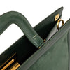 Ferragamo Suede and Leather Gancini Briefcase Secondhand