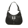 Ferragamo Gancini Canvas Shoulder Bag Secondhand