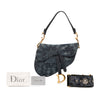 Dior Denim Tie Dye Saddle Bag Secondhand