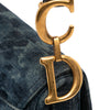 Dior Denim Tie Dye Saddle Bag Secondhand