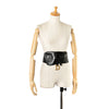 Dior Crinkled Lambskin Saddle Belt Bag Secondhand