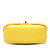 Chanel Quilted Caviar Handy Box Vanity Case with Chain Secondhand