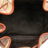 Burberry Haymarket Check Coated Canvas Drawstring Bucket Bag Secondhand