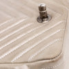 Chanel Mini Square Classic Chevron Iridescent Lambskin Single Flap Secondhand