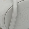 Chanel CC Quilted Calfskin Resin Bi-Color Chain Bucket Bag Secondhand