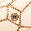 Bvlgari Leather Serpenti Forever Whipstitched Satchel Secondhand