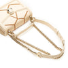 Bvlgari Leather Serpenti Forever Whipstitched Satchel Secondhand