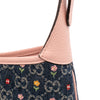 Secondhand Gucci Limited Edition Small GG Embroidered Denim Floral Jackie 1961 Crossbody
