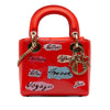 Dior Mini Calfskin Sequin Embellished Lady Dior Secondhand