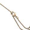 Chanel Gold Plated CC Crystal Pendant Necklace Secondhand