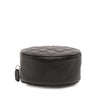 Chanel CC Quilted Caviar Round Clutch With Chain Secondhand