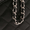 Chanel CC Quilted Caviar Round Clutch With Chain Secondhand