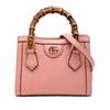 Gucci Mini Calfskin Bamboo Diana Satchel Secondhand