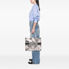 Dior Large Canvas Embroidered Zodiac Toile De Jouy Book Tote Secondhand