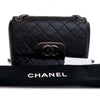 Chanel Quilted Aged Calfskin CC Square Flap Secondhand