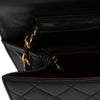 Chanel Medium CC Quilted Lambskin Half Single Flap Secondhand