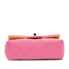 Chanel Mini Rectangular Classic Lambskin Rainbow Single Flap Secondhand