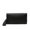 Gucci Leather Soho Disco Clutch Secondhand