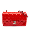 Secondhand Chanel Mini Rectangular Classic Patent Single Flap