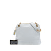 Chanel Caviar Logo Chain Shoulder Bag Secondhand