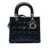 Dior Medium Patent Cannage Lady Dior Secondhand