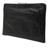 Balenciaga Lambskin Motocross Giant 12 Zip Around Flat Clutch Secondhand